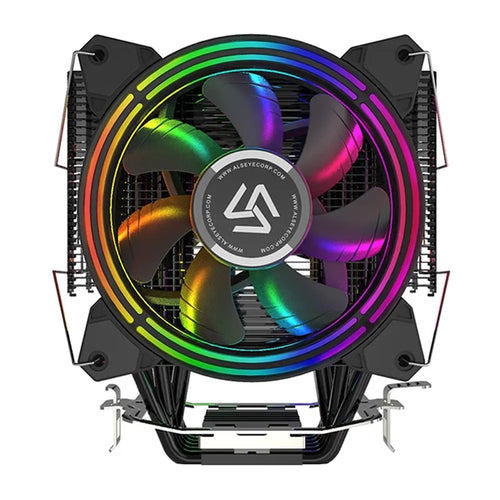 ALSEYE HALO H120D RGB 120mm Single Tower CPU Air Cooler (Black) – TechCure India