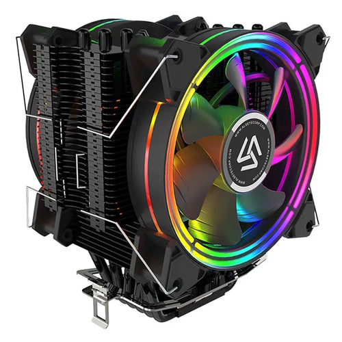 ALSEYE HALO H120D RGB 120mm Single Tower CPU Air Cooler (Black) – TechCure India