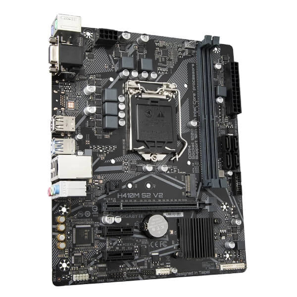 GIGABYTE H410M S2 V2 DDR4 Intel Motherboard - 3