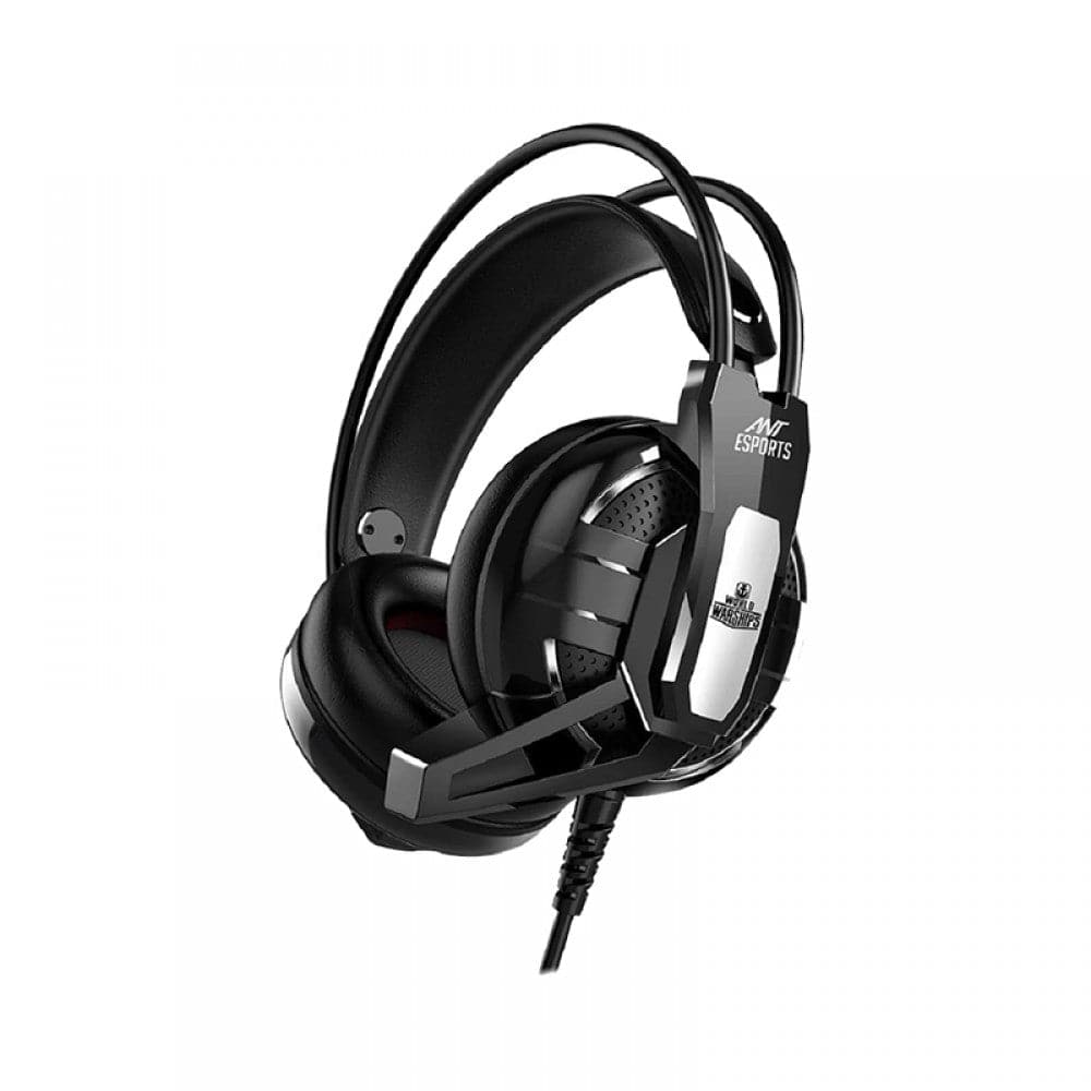 ANT ESPORTS H620W World of Warship License 3.5mm Wired Gaming Headphone ( Black ) ( PC / Playstation / Mobile / Xbox ) - 2