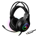 ANT ESPORTS H570 USB Wired Gaming Headphone ( Black ) ( PC / Playstation / Mobile / Xbox ) – TechCure India