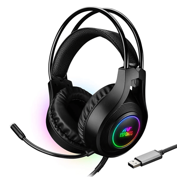 Ant Esports H570 7.1USB Surround Sound Wired Gaming Headset – TechCure India