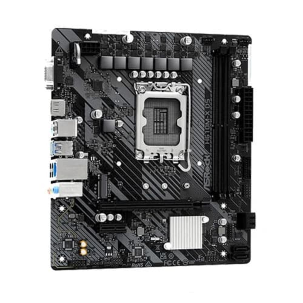 ASROCK H610M-X DDR5 Intel Motherboard – TechCure India