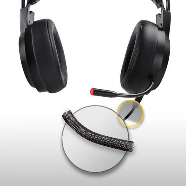 ANT ESPORTS H707 HD RGB 7.1 Virtual Surround 3.5mm Wired Gaming Headphone ( Black ) ( PC / Playstation / Mobile / Xbox ) - 5