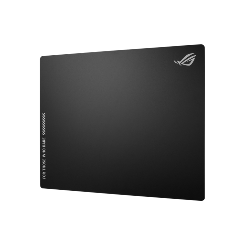 ASUS ROG Moonstone Ace Large Mousepad ( Tempered Glass ) ( Black ) – TechCure India