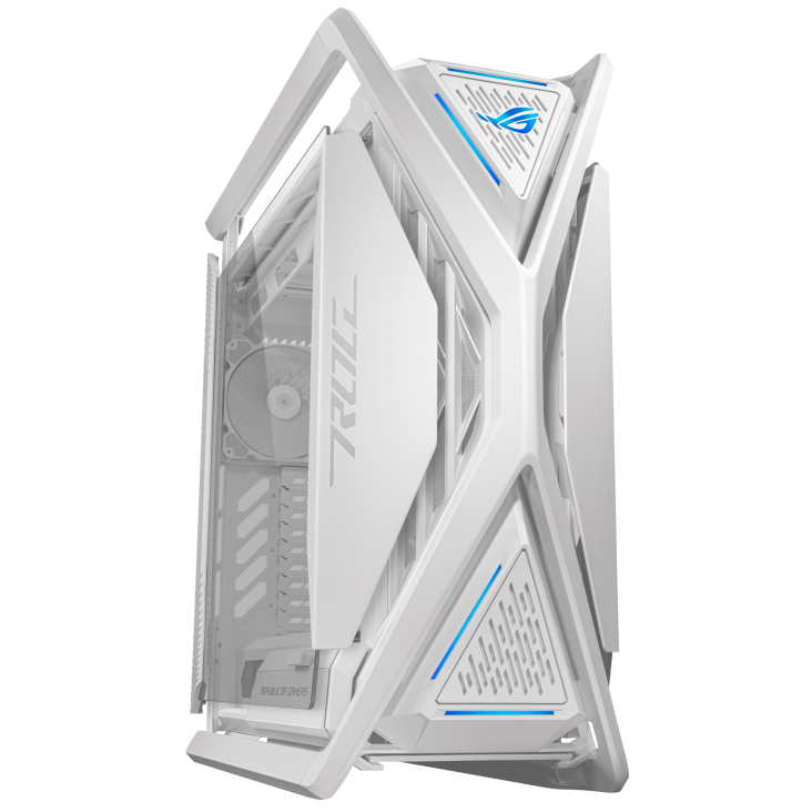 ASUS ROG HYPERION GR701 ARGB (E-ATX) FULL TOWER CABINET (WHITE) – TechCure India