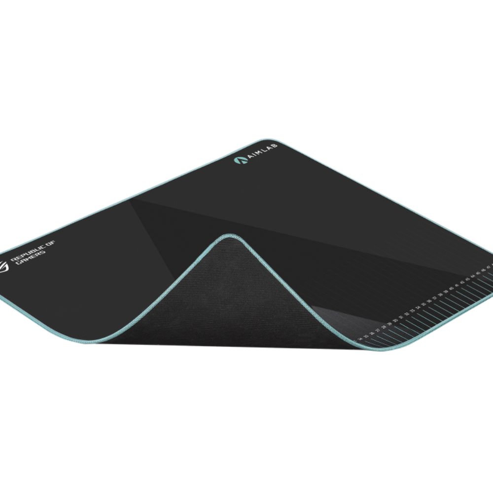 ASUS ROG Hone Aim Lab Edition Large Mousepad ( Cloth ) ( Black ) – TechCure India