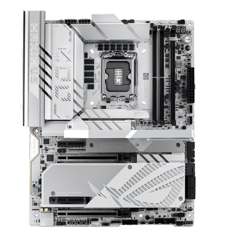 ASUS ROG Maximus Z890 Apex Wifi DDR5 Intel Motherboard ( White ) - 2