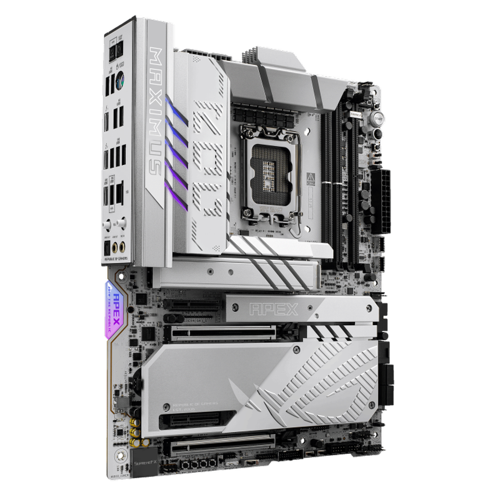 ASUS ROG Maximus Z890 Apex Wifi DDR5 Intel Motherboard ( White ) - 3