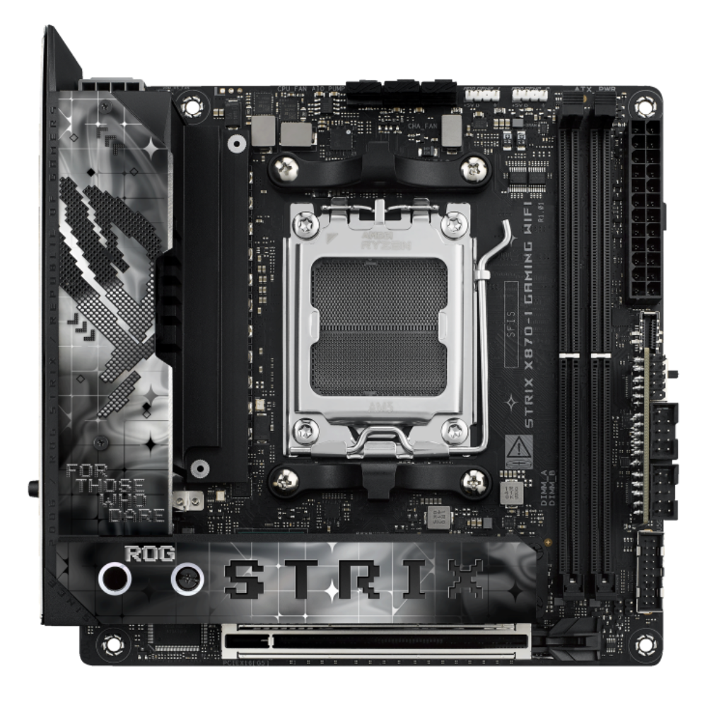 ASUS ROG STRIX X870-I Gaming WIFI7 DDR5 AMD Motherboard – TechCure India