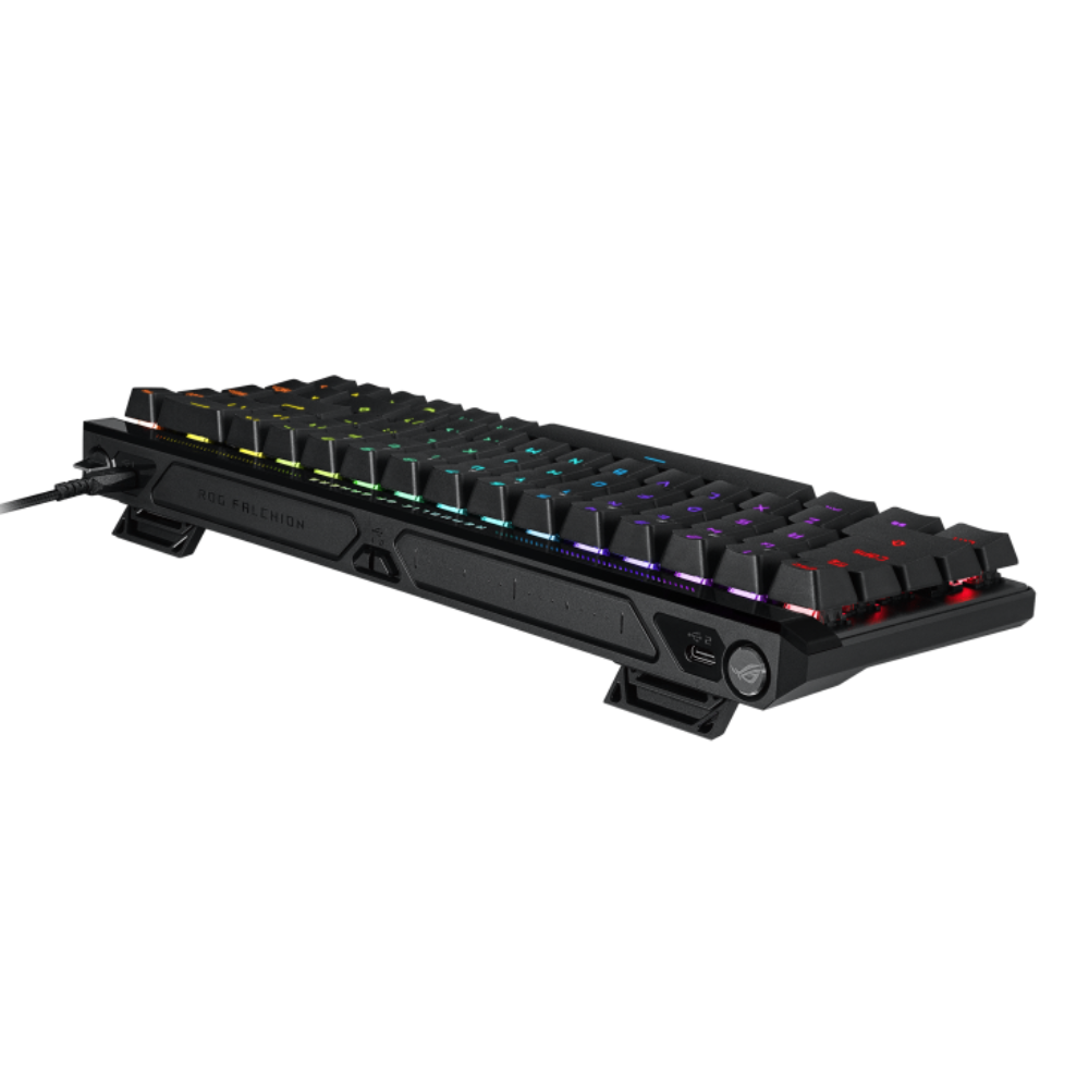 ASUS ROG Falchion Ace HFX 65% Mechanical RGB Wired Gaming Keyboard ( Black ) ( ROG HFX Magnetic Switches ) – TechCure India