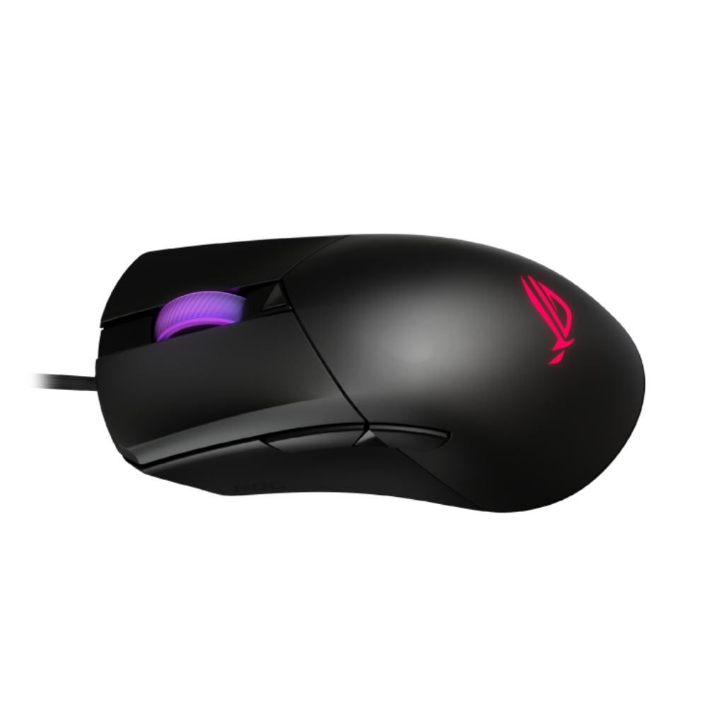 ASUS ROG Gladius III Core RGB Wired Ergonomic Gaming Mouse ( 12000DPI / 6 Macro Buttons ) ( Black ) – TechCure India