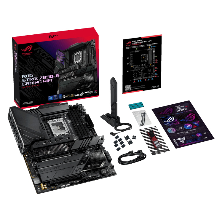 ASUS ROG STRIX Z890-E GAMING WIFI INTEL Z890 CHIPSET MOTHERBOARD – TechCure India