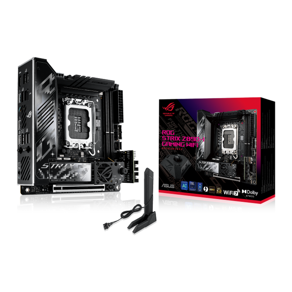 ASUS ROG STRIX Z890-I Gaming Wifi DDR5 Intel Motherboard – TechCure India