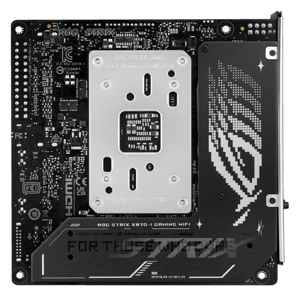 ASUS ROG STRIX X870-I Gaming WIFI7 DDR5 AMD Motherboard – TechCure India