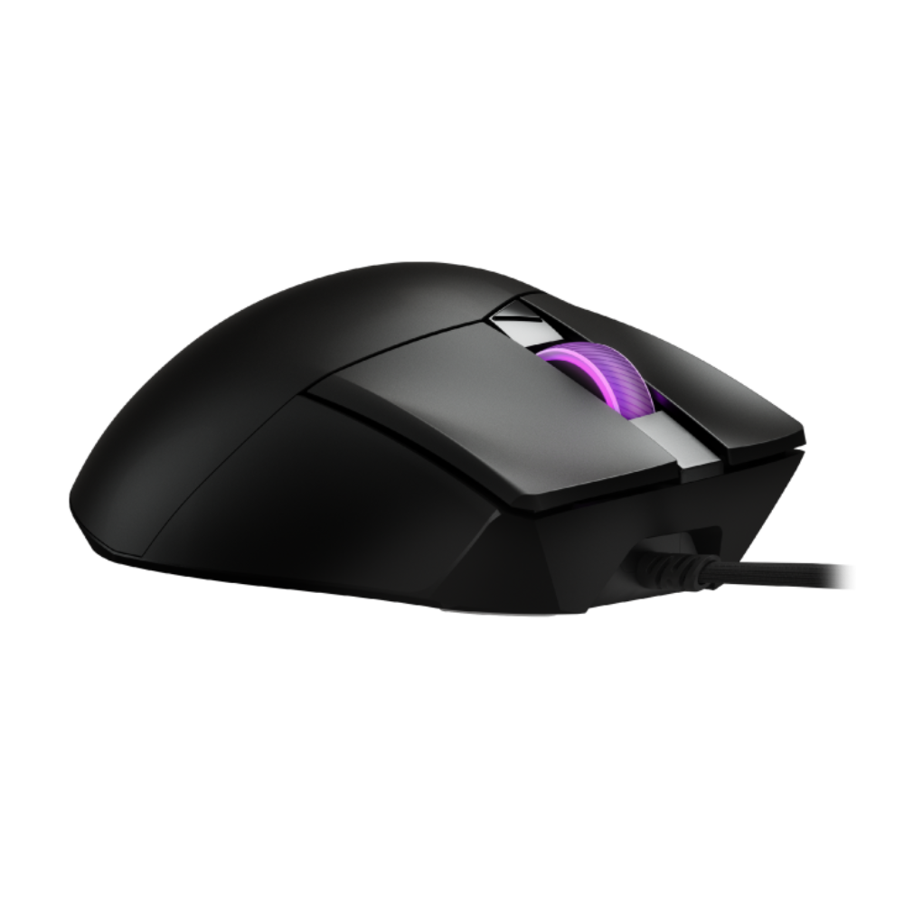 ASUS ROG Gladius III Core RGB Wired Ergonomic Gaming Mouse ( 12000DPI / 6 Macro Buttons ) ( Black ) – TechCure India