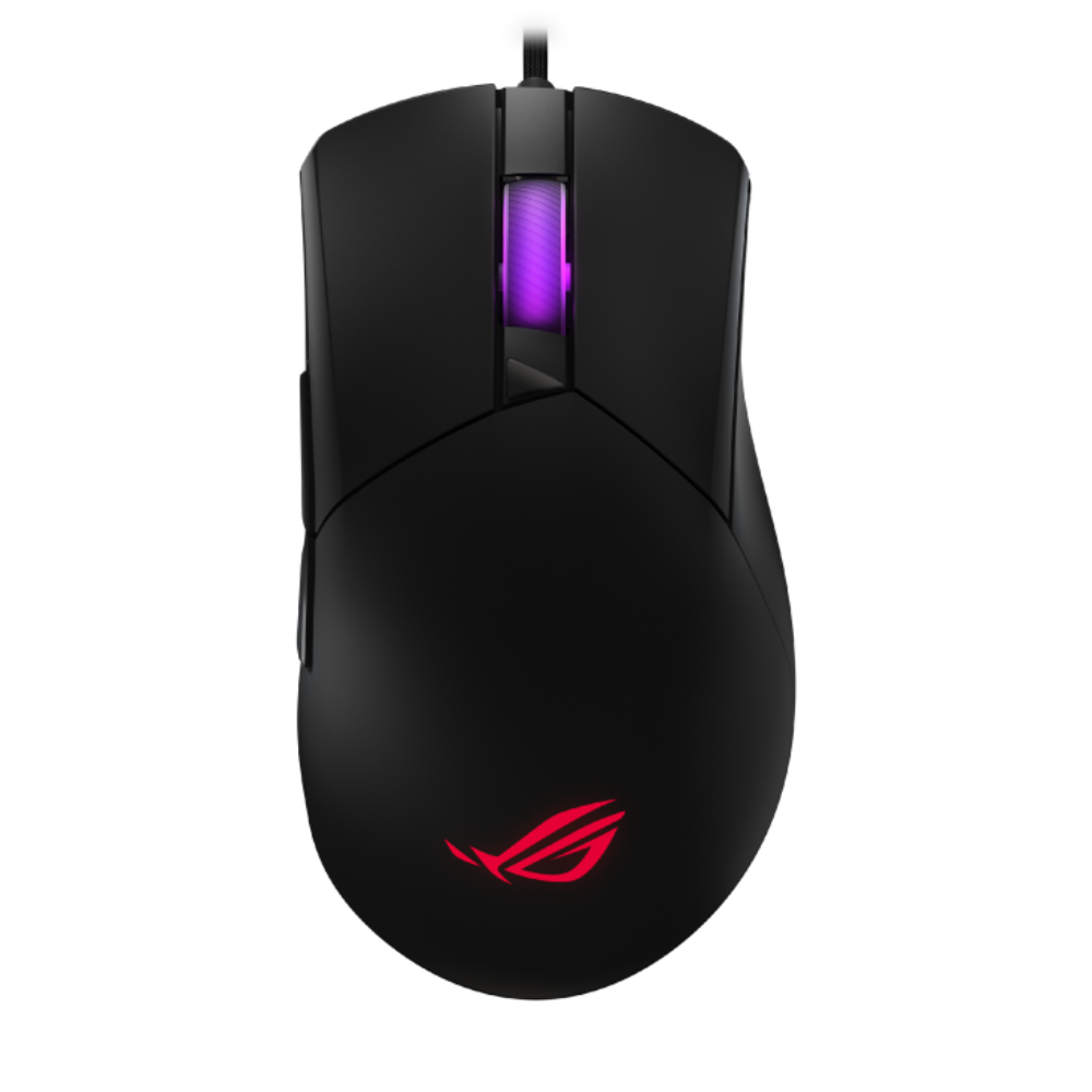 ASUS ROG Gladius III Core RGB Wired Ergonomic Gaming Mouse ( 12000DPI / 6 Macro Buttons ) ( Black ) – TechCure India