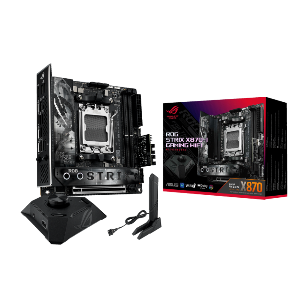ASUS ROG STRIX X870-I Gaming WIFI7 DDR5 AMD Motherboard – TechCure India