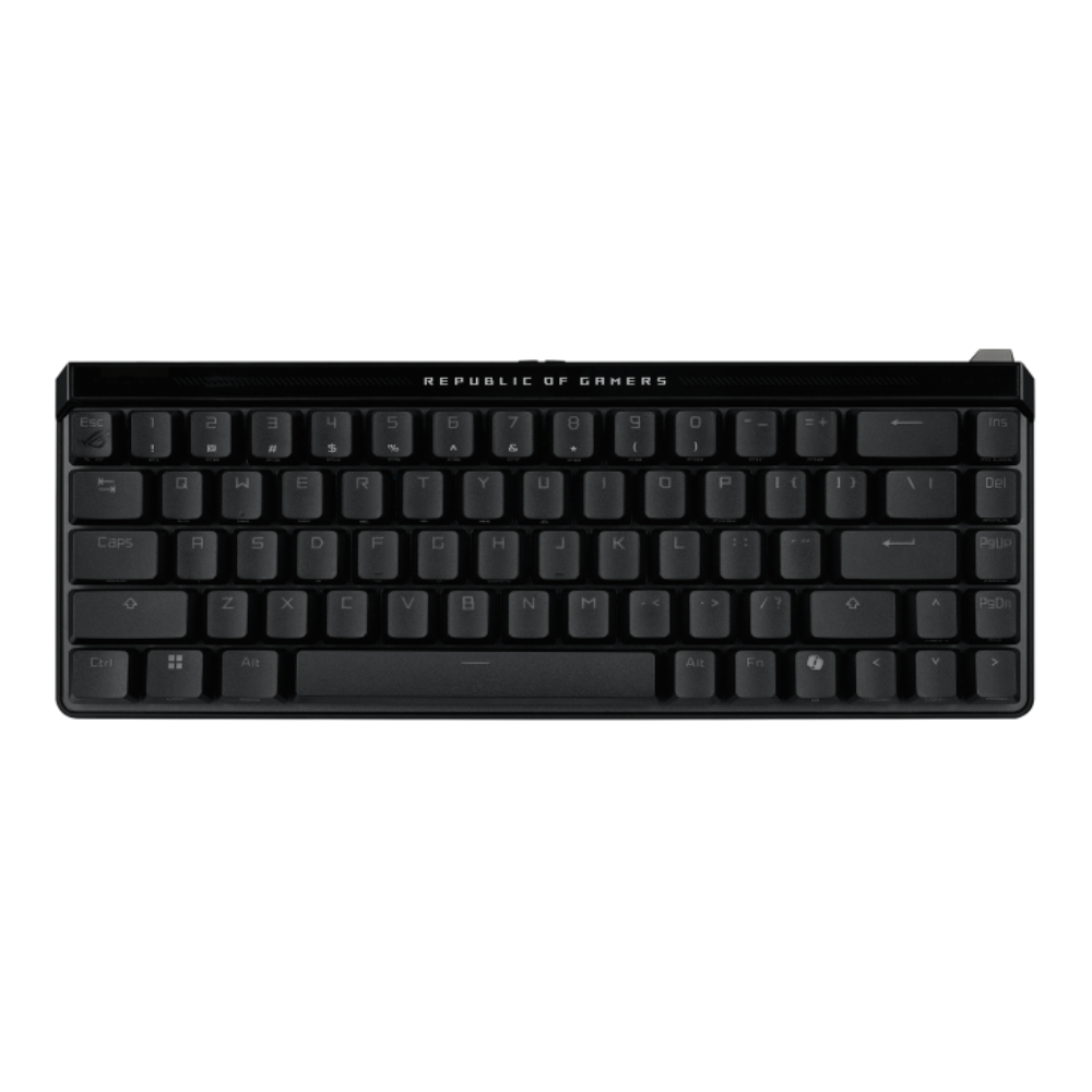 ASUS ROG Falchion Ace HFX 65% Mechanical RGB Wired Gaming Keyboard ( Black ) ( ROG HFX Magnetic Switches ) – TechCure India