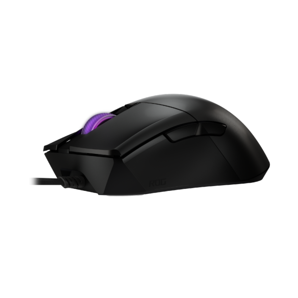 ASUS ROG Gladius III Core RGB Wired Ergonomic Gaming Mouse ( 12000DPI / 6 Macro Buttons ) ( Black ) – TechCure India
