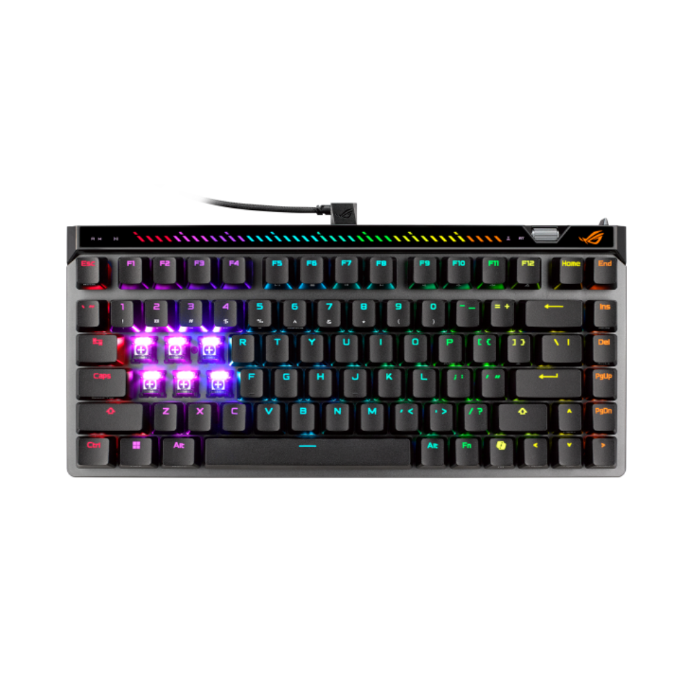 ASUS ROG Falchion Ace 75 HE 75% Mechanical RGB Wired Gaming Keyboard ( Black ) ( ROG Magnetic Switch ) – TechCure India