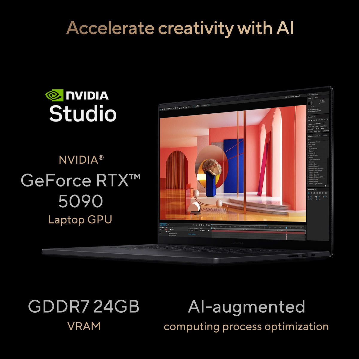 ASUS ProArt P16 OLED, Creator Laptop, AMD Ryzen AI 9 HX 370 (64GB/2TB/RTX 5090/40.64 cms (16) 4K Touch/Windows 11 Home/Office Home 2024 + M365 Basic (1 Year Validity) H7606WX-SE028WS – TechCure India