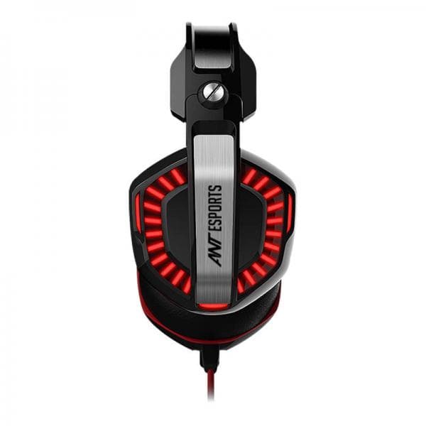 ANT ESPORTS H900 3.5mm Wired Gaming Headphone ( Black / Red ) ( PC / Playstation / Mobile / Xbox ) - 2