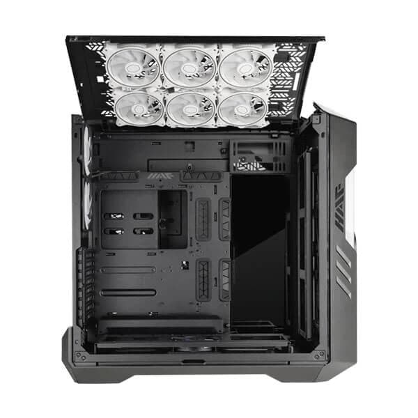 COOLER MASTER HAF 700 EVO ARGB EATX Full Tower Cabinet (Titanium Grey) - 5