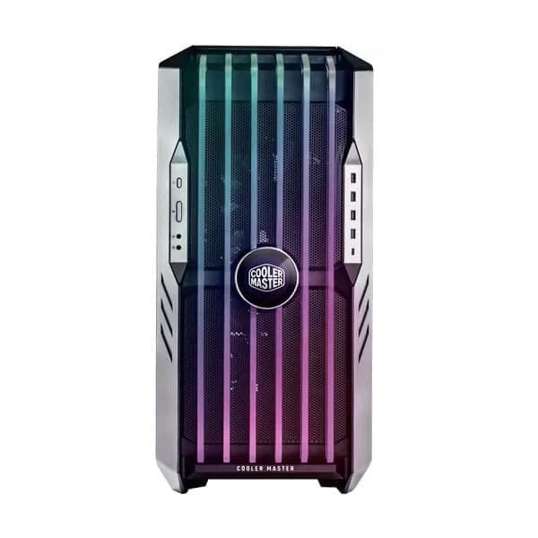 COOLER MASTER HAF 700 EVO ARGB EATX Full Tower Cabinet (Titanium Grey) - 2