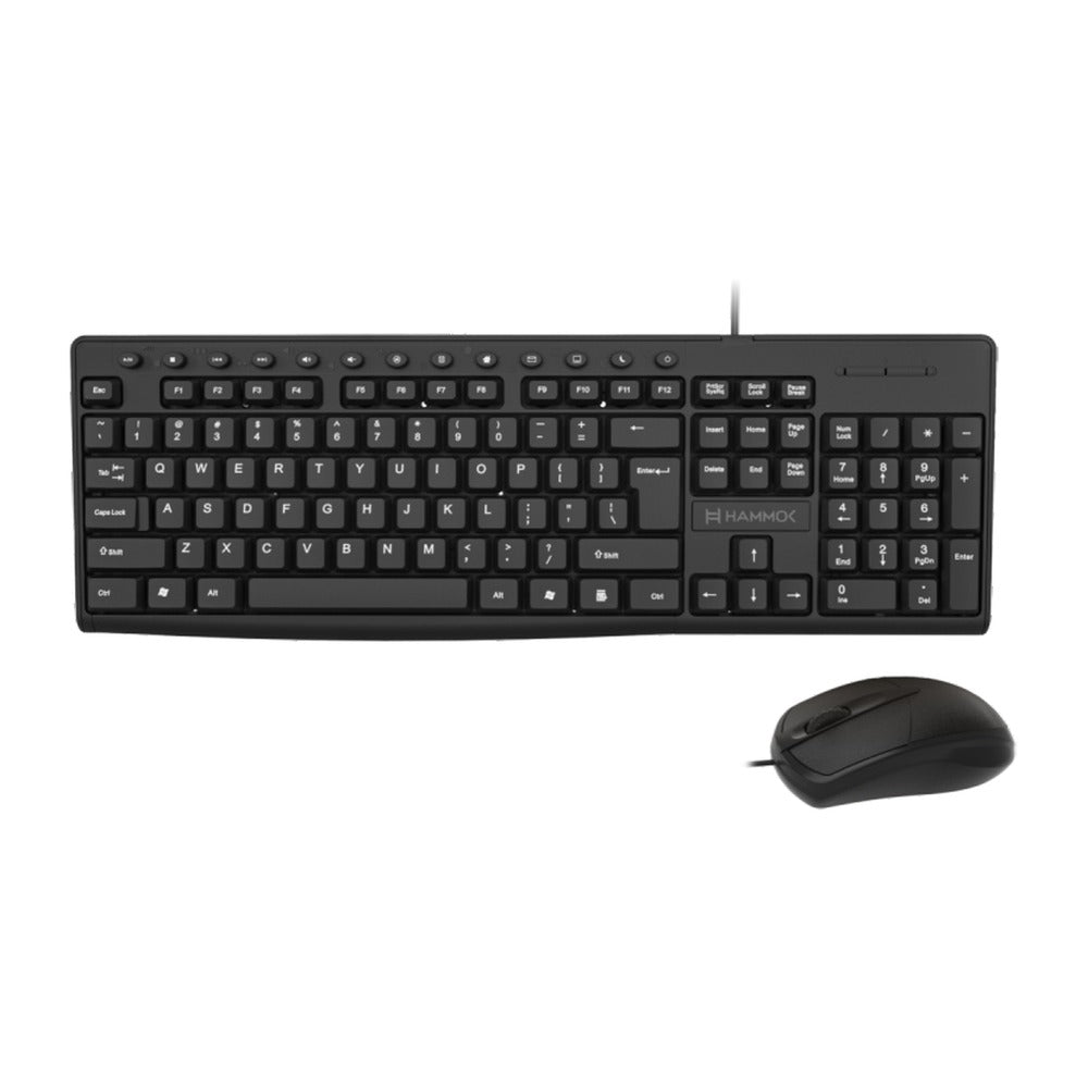 Hammok Bravo USB Multimedia Keyboard & Mouse Combo
