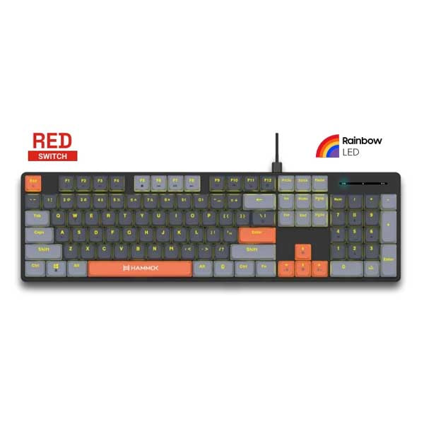Hammok LEGEND RGB Mechanical Keyboard (Red Switch) – TechCure India