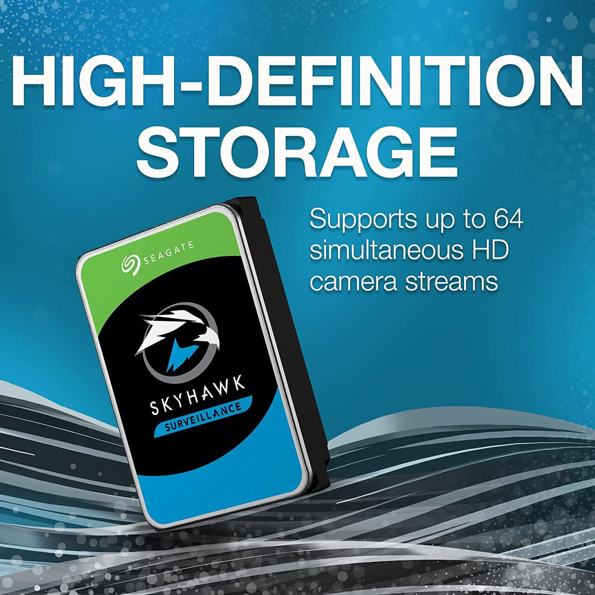 SEAGATE SKYHAWK 6TB SURVEILLANCE INTERNAL SATA HARD DRIVE ST6000VX009 – TechCure India