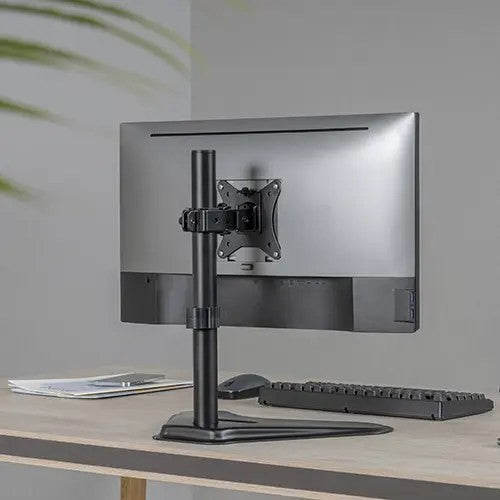 Height Adjustable Computer Monitor Stand – Single Monitor Tabletop Desk Mount (for 13–32″ Monitors/ 9kg capacity) — image 2