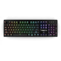GAMDIAS Hermes P2A Full Size Mechanical Wireless Gaming Keyboard ( Black ) ( Optical Switches )