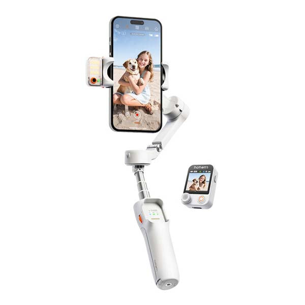 hohem iSteady V3 Ultra Gimbal Stabilizer (Arctic White) – TechCure India