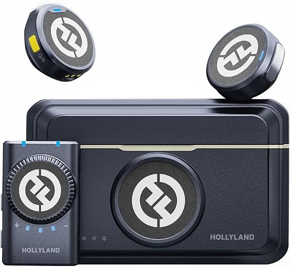 HOLLYLAND LARK M2 WIRELESS LAVALIER MICROPHONE – TechCure India