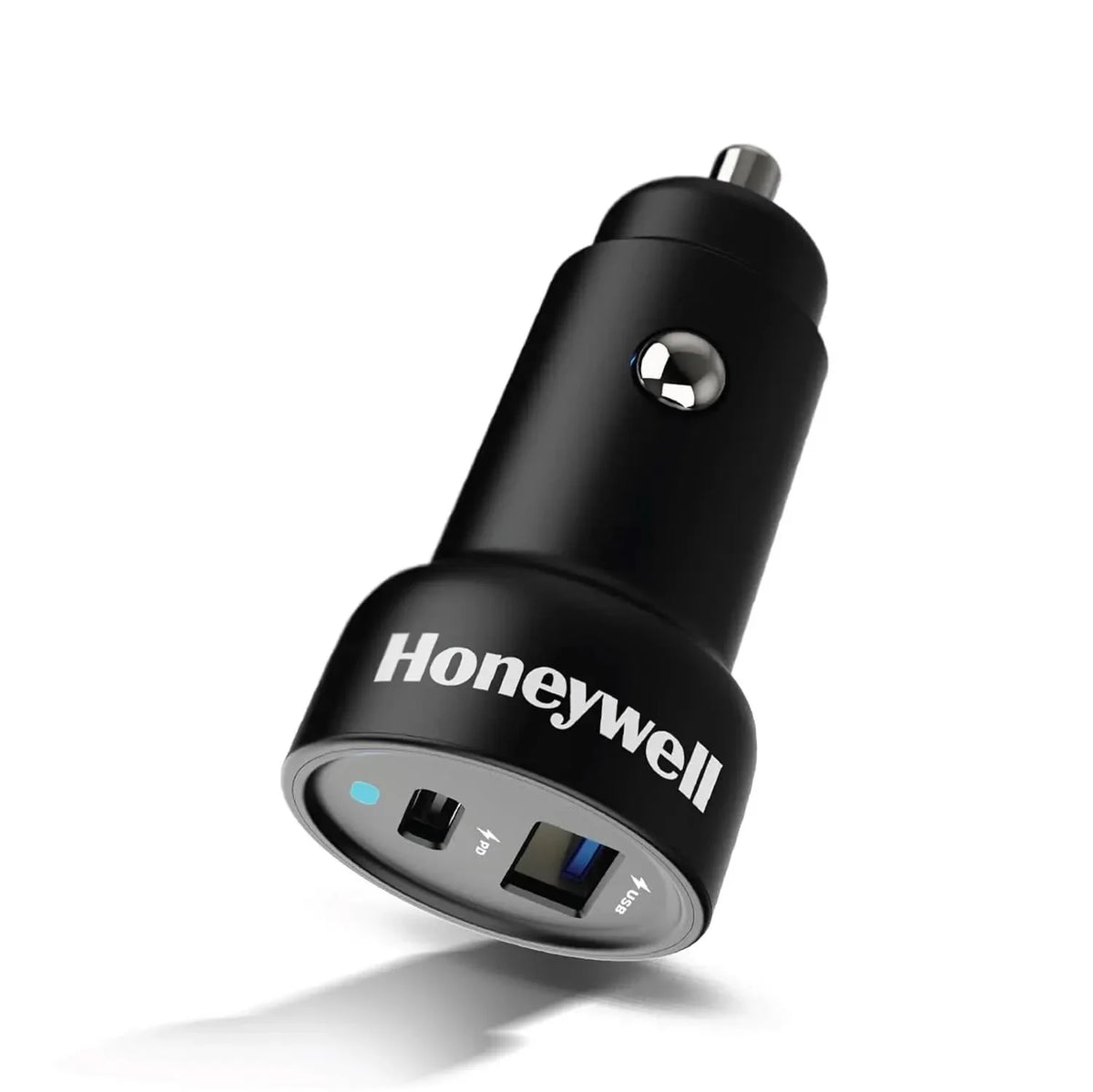 Honeywell Micro CLA 83W PD Smart Car Charger, 65W Type C PD & 18W USB A Port, Ultra-Fast Charging, Compatible with All Car for iPhone, Smartphones, Laptops, Tablets, 3 Years Manufacturer Warranty – TechCure India