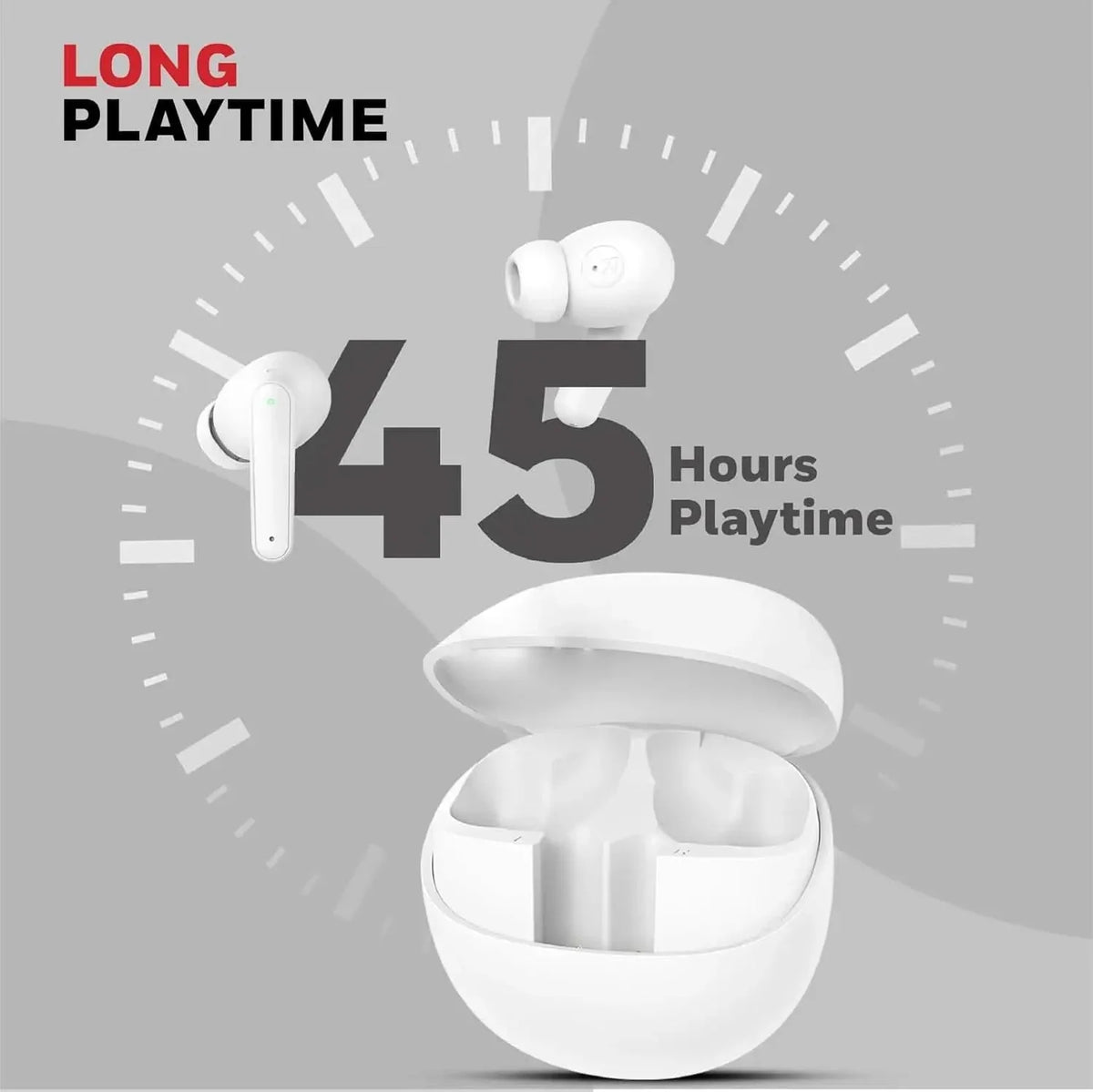 Honeywell New Launched Moxie V1400 Bluetooth v5.4 TWS in-Ear Earbuds, ENC with 4 Mics for HD Calling, 45H Battery Life, Stereo Sound, Deep Bass, IPX4, 40ms Low Latency Gaming Mode White – TechCure India