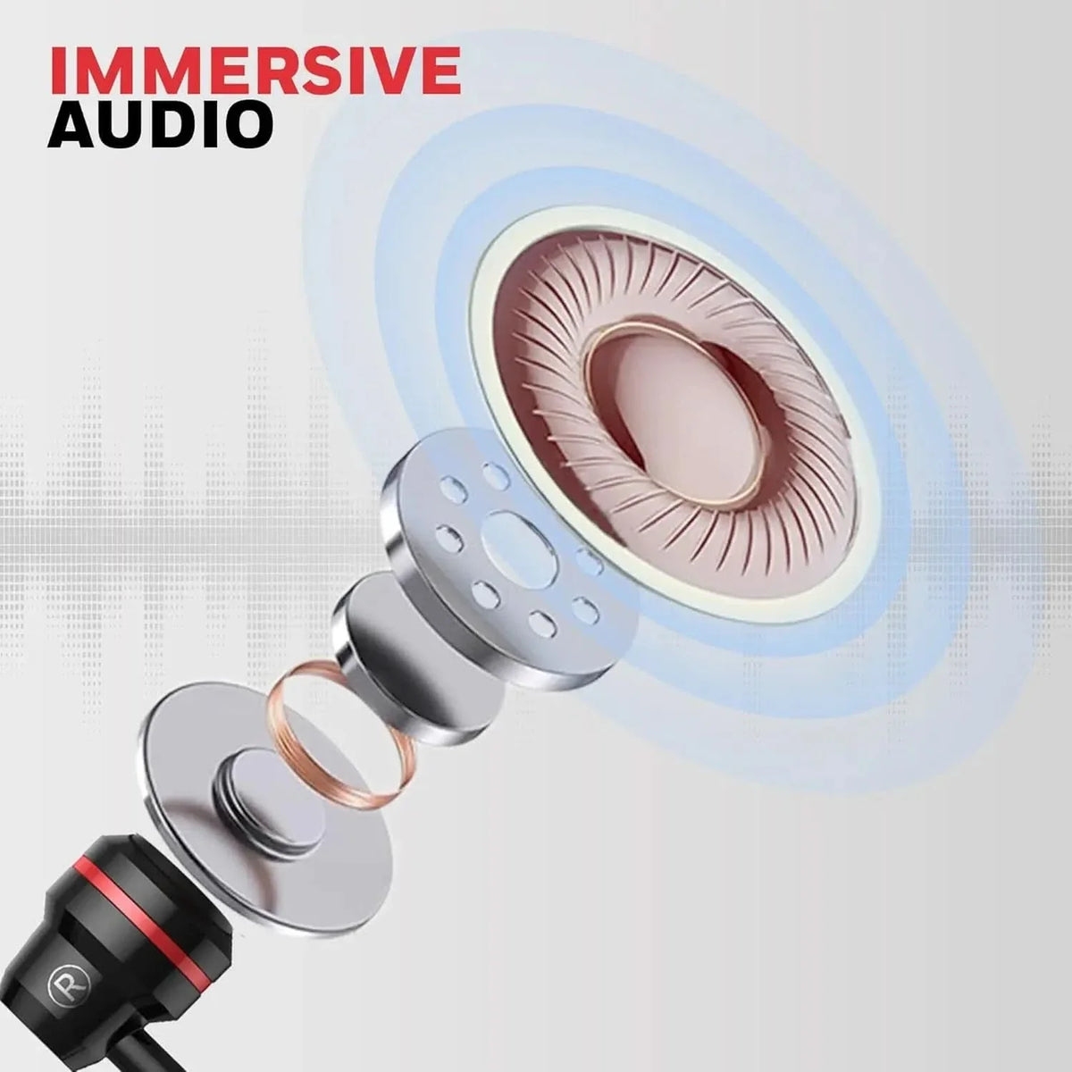 Honeywell Suono P60 Wired Earphones with Built in Mic, 10mm*2 Drivers, Passive Noice Cancellation, Deep Bass & Clear Sound, Ultra HD Mic Quality, Type C Compatible, Voice Assistant Enabled, 1.2 Mtr – TechCure India