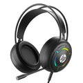HP G370 Wired Gaming Headset, 360 Degree Omnidirectional Noise-Canceling Microphone, RGB Lighting, Multi-Platform Compatibility – TechCure India