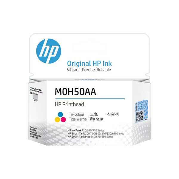 HP M0H50A Tri-color GT Printhead – Model M0H50AA – TechCure India