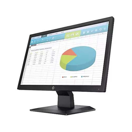 HP P204V 19.5 Inch HD Plus LED Anti-Glare Adjustable Monitor with Vesa Mount Support – TechCure India