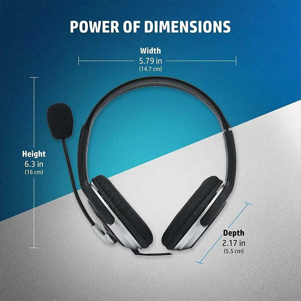 HP Wired On Ear Headphone With Mic – TechCure India