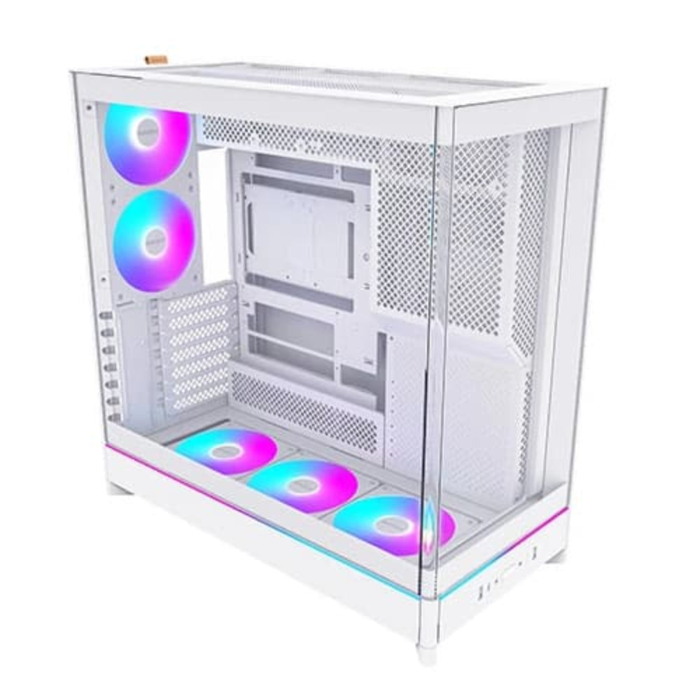 MONTECH HS02 Pro ARGB ATX Mid Tower Cabinet ( White ) – TechCure India
