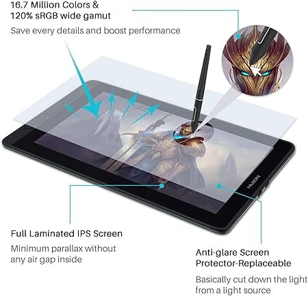 HUION Kamvas 13 Graphic Pen Tablet – TechCure India