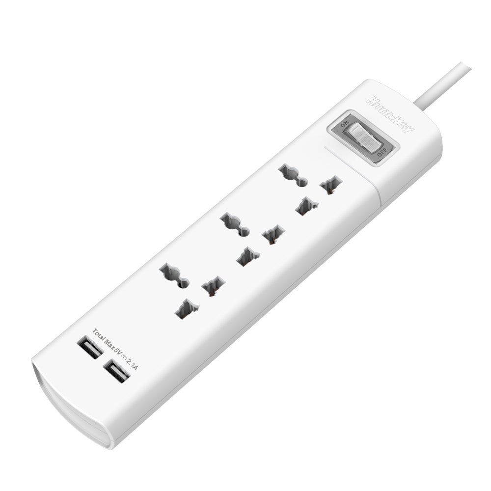Huntkey 3 Socket And 2 USB – Model SZM307-2 – TechCure India