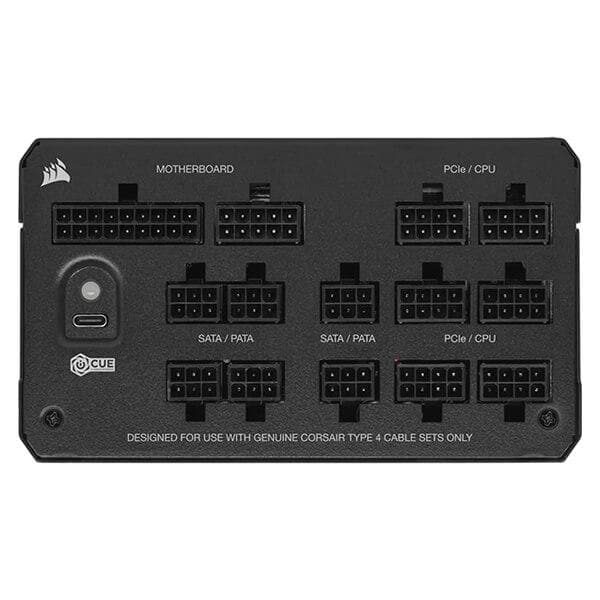 CORSAIR HX1000i 1000W 80+ Platinum Fully Modular ATX 3.0 Power Supply - 4