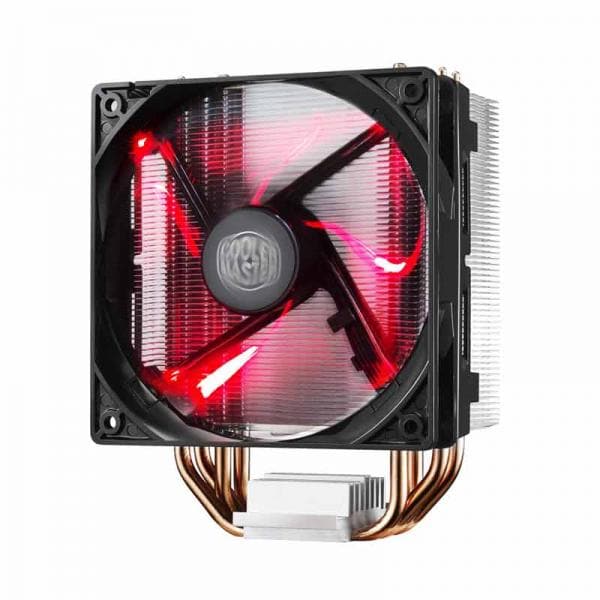 COOLER MASTER Hyper 212 Red LED Single Tower CPU Air Cooler (Black) - 2