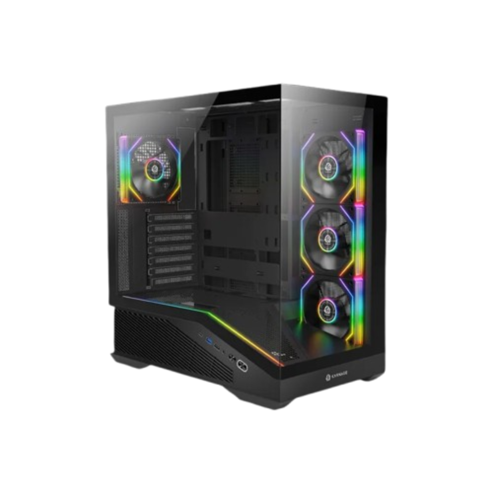 KARNAGE Hyperbeast ARGB ATX Mid Tower Cabinet ( Black ) – TechCure India