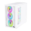 FINGERS HyperHawk RGB MATX Mini Tower Cabinet ( White ) - 2